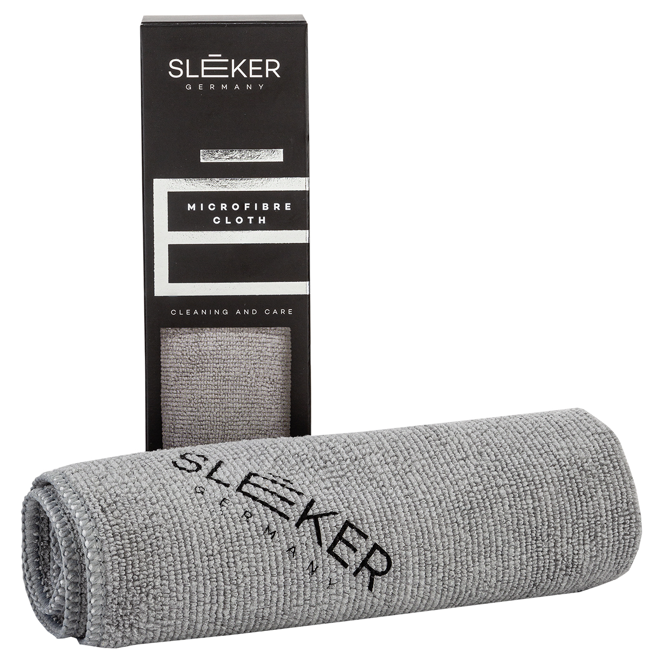 SLEEKER MICROFIBRE CLOTH Mikrofasertuch mit Papierverpackung