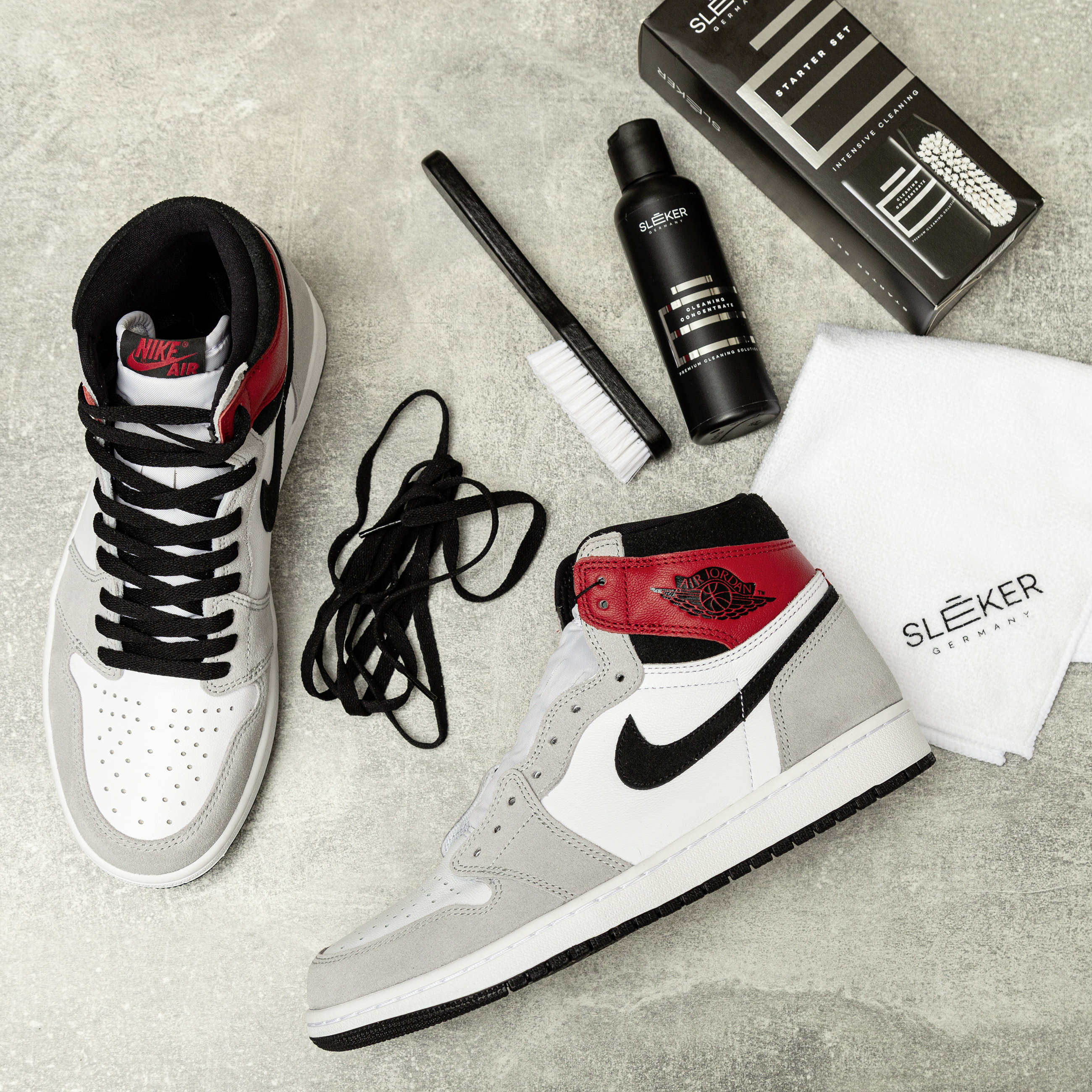 SLEEKER STARTER SET Alles für die Reinigung und Pflege von Sneakern brauchst
